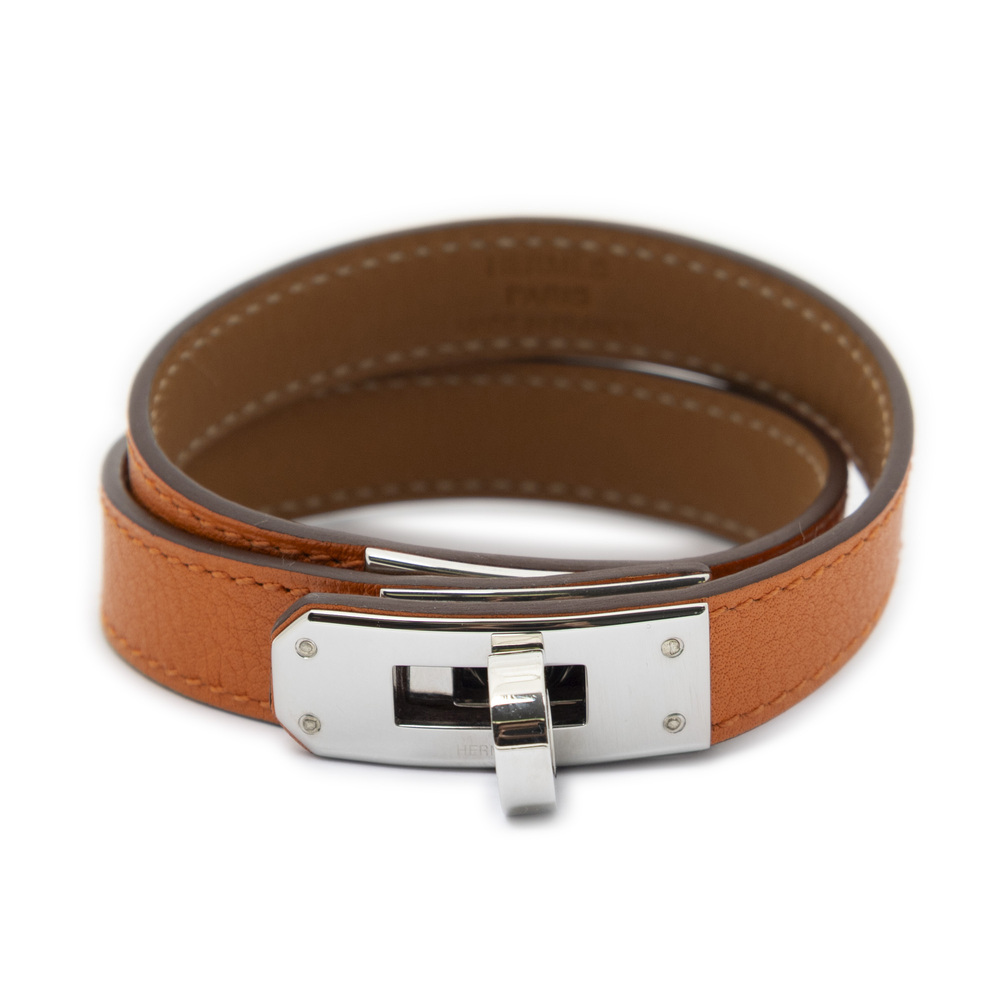 Hermes Kelly Double Tour Bracelet M